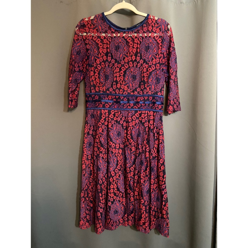 Ruby Red Full Lace Dress